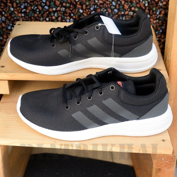 Adidas Men's Lite Racer CLN 2.0 Running Sneaker Shoes Black - Picture 2 of 6